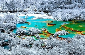 冬季四川西部旅游